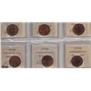 Image 2 : Lot of 6 ICCS Graded One Cents
