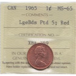 1965 One Cent