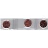 Image 2 : Lot of Three ICCS Graded One Cents