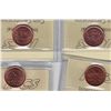 Image 2 : Lot of Four ICCS Graded One Cents
