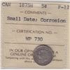 Image 1 : 1875H Five Cent