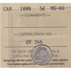 1888 Five Cent
