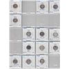 Image 2 : Lot of 121 Five Cent Coins