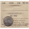 Image 1 : 1928 Ten Cent