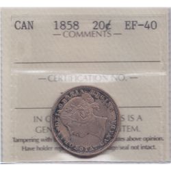 1858 Twenty Cent