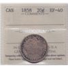 Image 1 : 1858 Twenty Cent