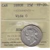 Image 1 : 1880H Twenty Five Cent