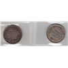 Image 2 : Lot of Two ICCS Graded Twenty Five Cents