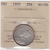 Image 1 : 1935 Twenty Five Cent