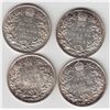 Image 2 : Lot of Four Twenty Five Cents