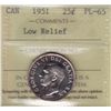Image 1 : 1951 Twenty Five Cent