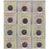 Image 1 : Set of Twelve Olympic Twenty Five Cents