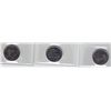 Image 2 : Lot of Three ICCS Graded Twenty Five Cents