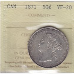 1871 Fifty Cent