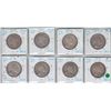 Image 1 : Lot of Eight Fifty Cents