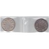 Image 2 : Lot of Two ICCS Graded Fifty Cents