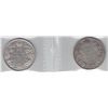 Image 2 : Lot of Two ICCS Graded Fifty Cents