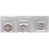 Image 2 : Lot of Three ICCS Graded Fifty Cents