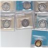 Image 2 : Lot of Seven Graded Fifty Cents