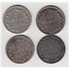 Image 2 : Lot of Four Newfoundland Five Cents