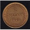Image 2 : 1872 Newfoundland $2 Gold