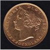 Image 1 : 1888 Newfoundland $2 Gold