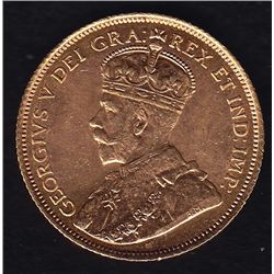 1912 Canada $5 Gold