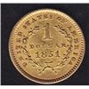 Image 2 : 1851 USA One Dollar Gold