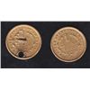 Image 2 : Lot of 2 USA One Dollar Gold Coins