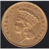 Image 1 : 1855 USA Three Dollar Gold