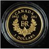 Image 1 : 2012 Queen's Diamond Jubilee $5 Gold