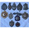Image 1 : Group of 11 Sterling Silver Athletic & Proficiency Badges