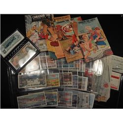 Lot of Canadian Scrip & Paper Money