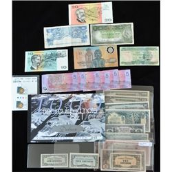 Lot of Australia & Other Notes