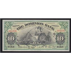 1925 Dominion Bank $10