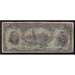 1914 Banque D'Hochelaga $20