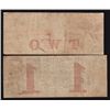 Image 2 : Lot of Two 1858 International Bank Notes