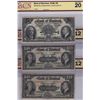 Image 1 : Lot of Three 1938 Bank of Montreal Notes
