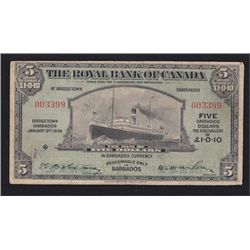 1938 Royal Bank of Canada $5