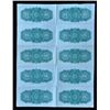 Image 2 : 1900 Uncut Sheet of Ten Dominion of Canada Shinplaters Notes