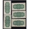 Image 2 : Lot of Five Better Quality Dominion of Canada Twenty Five Cents