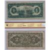 Image 2 : Lot of Two Dominion of Canada $1 & $2 Notes