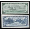Image 2 : Lot of Two 1954 Bank of Canada Replacement Notes