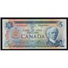 Image 1 : 1972 Bank of Canada $5 Test Note