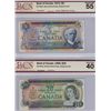 Image 1 : Bank of Canada Replacement Lot of Two Notes