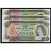 Image 2 : Lot of Bank of Canada Consecutive Groups