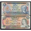 Image 2 : 1979 Bank of Canada $5 & $20 Specimen Notes