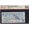 Image 2 : 1986 Bank of Canada $5