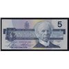 Image 2 : 1986 Bank of Canada $5