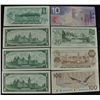 Image 2 : Lot of Eight Bank of Canada Banknotes